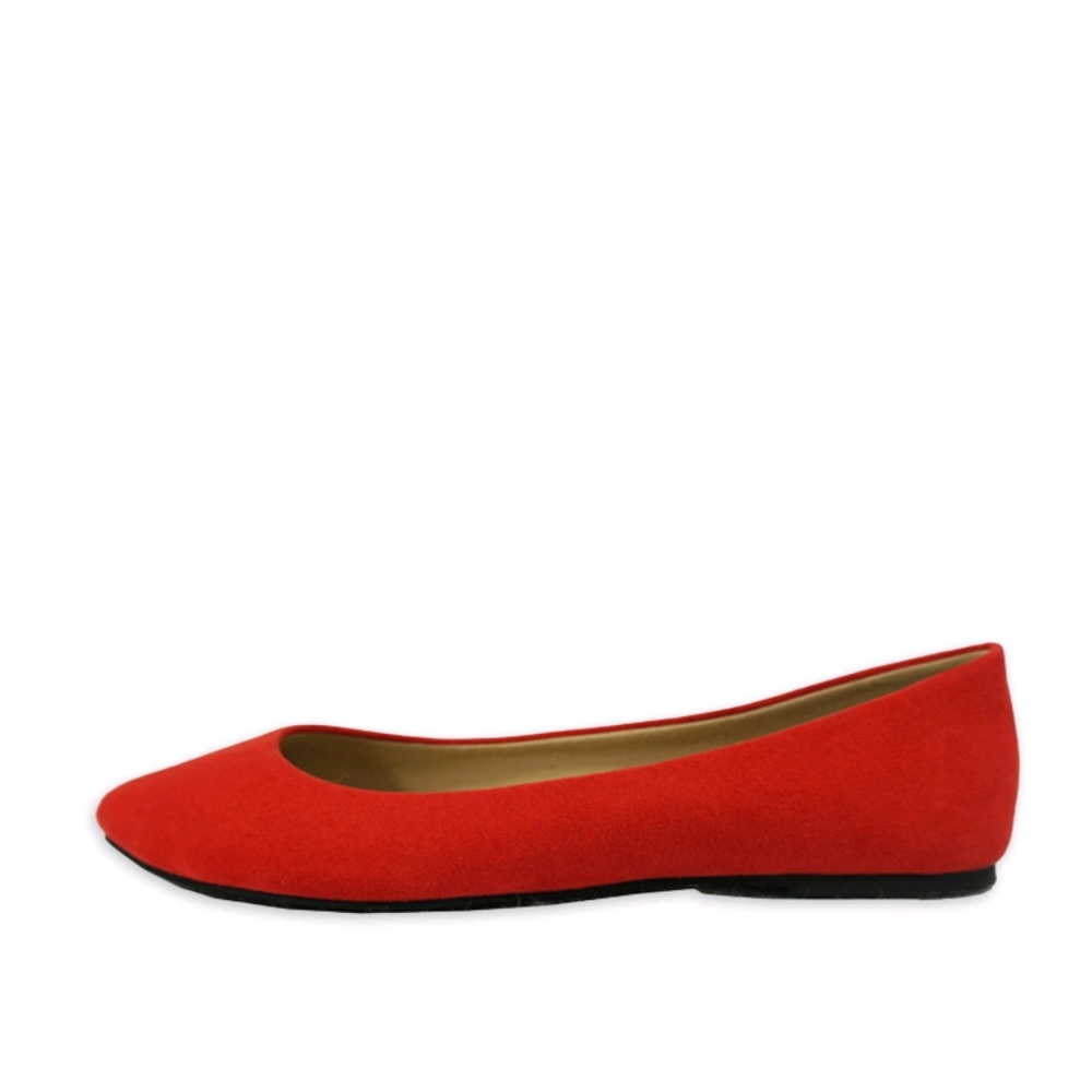 💲FIRM💲 Time and Tru Red Ballet Flats - Picture 2 of 5